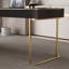 180.3Cm W L-Shaped Executive Desk with Cabinet