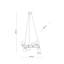 Luminaire suspendu ANABELLE 6