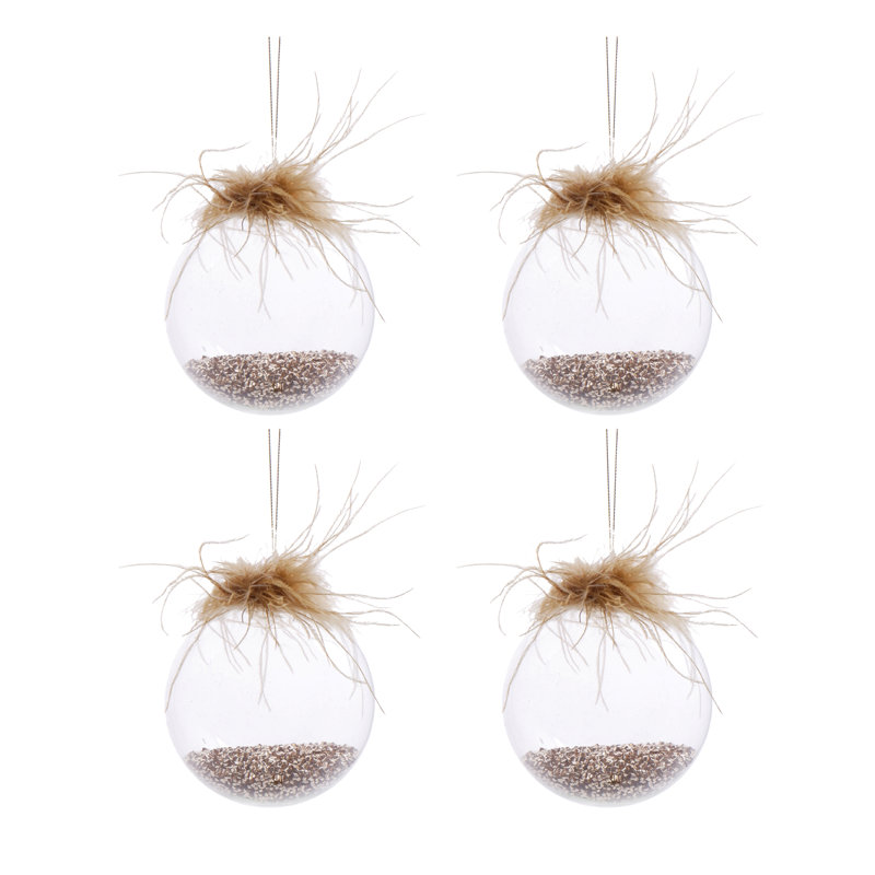 Ornement boule de verre