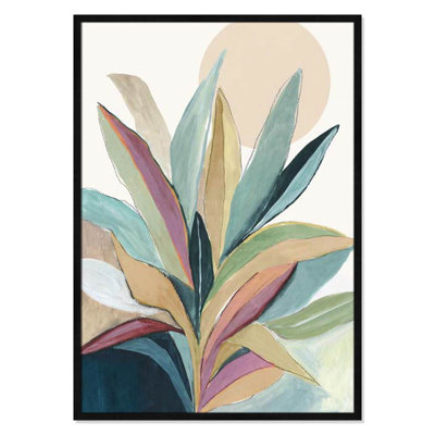 Sunny Bright Leaves I Print by Asia Jensen
