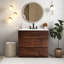 Meuble-lavabo sur pied 36 po avec lavabo et 3 trous de robinet 36 po-629608413