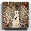 Gustav Klimt Garden With Chickens And Roosters by Gustav Klimt - Wrapped Canvas-19088721
