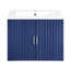 Meuble de salle de bain flottant 24 po avec évier en porcelaine et fermeture en douceur - Armoire murale élégante, durable et facile à assembler, unité de rangement élégante et peu encombrante