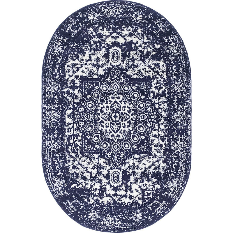 Tapis traditionnel Endesha, Ovale 3 pi 3 po x 5 pi 3 po