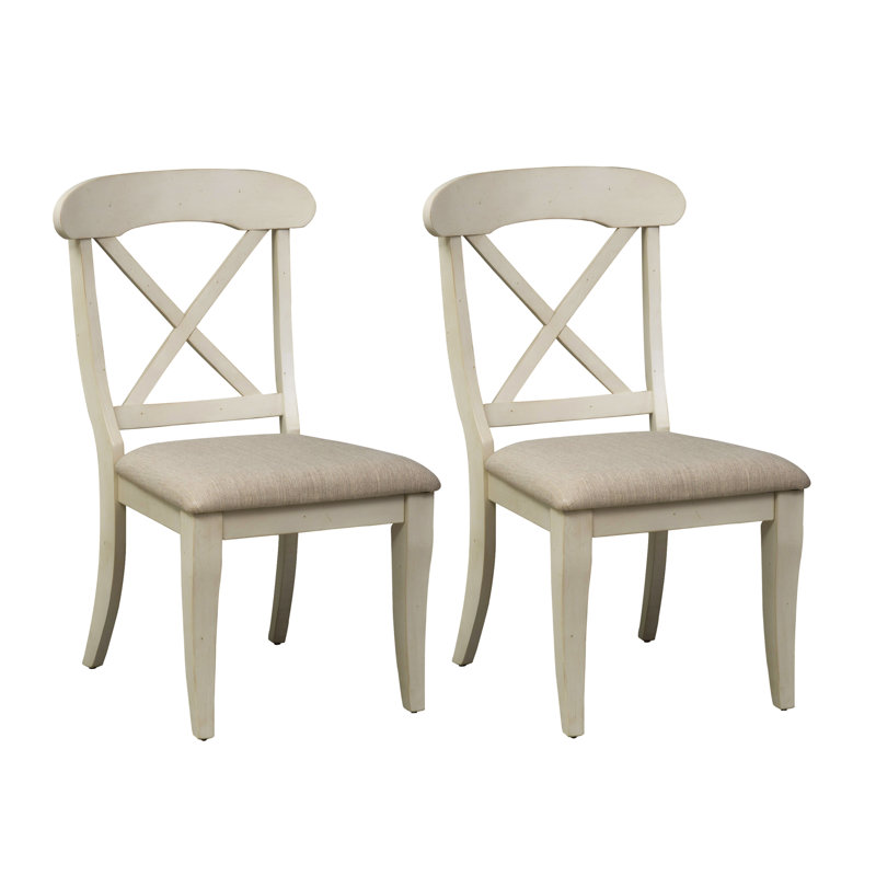 Quinta 18'' H Linen Upholstered Side Chair, Bisque