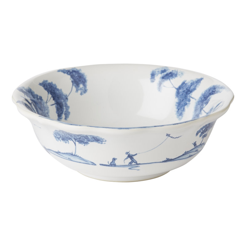 Country Estate Berry Bowl - Delft Blue