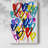 Hearts Aflutter I - Wrapped Canvas Print