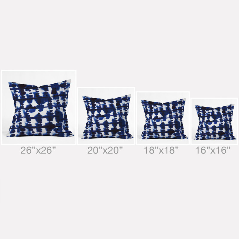 Jacqueline Maldonado Parallel Outdoor Throw Pillow, 16" x 16"