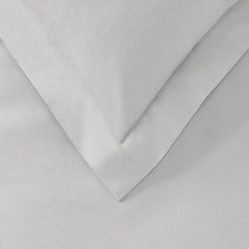 Satin Fitted Sheet, Single (3'), White