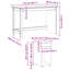 Solid Wood Writing Desk-676182498
