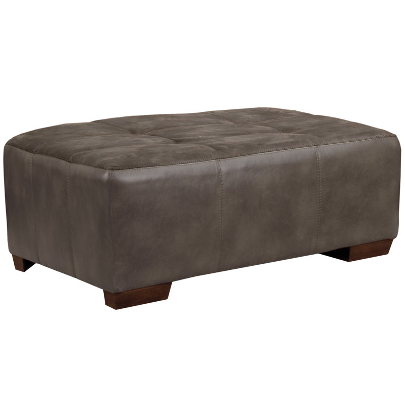 Repose-pieds capitonné standard Hoppe, Mélange de polyester gris