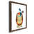 Papier, cadre noyer
