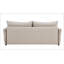 Lit gigogne escamotable en tissu avec rangement