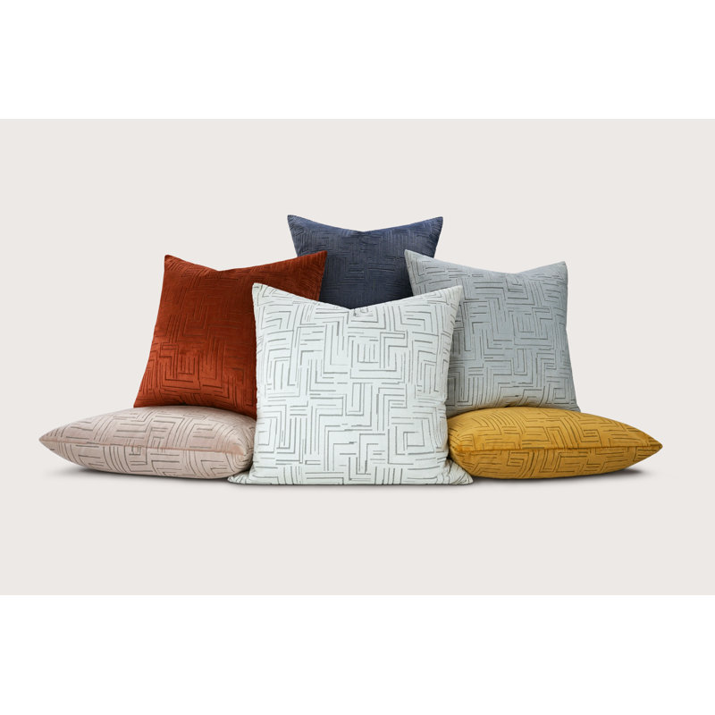 Klint Pillow Cover & Insert, Square 20", Gold