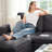 Hutcheson Oversized 131.4'' Wide King Sleeper Sofa Bed Convertible Livingroom Sectional Sofa Storage Couch With Removable Cushion-1773744962