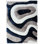 Tapis à poils longs bleu / gris / blanc Thionville