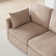 4-Piece Modular Cloud Couch Reversible Sectional with Ottoman