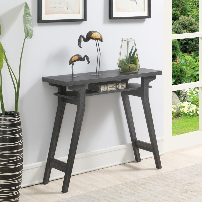 Console Sarha, H 30 po x l 36 po x P 11,5 po, Noir