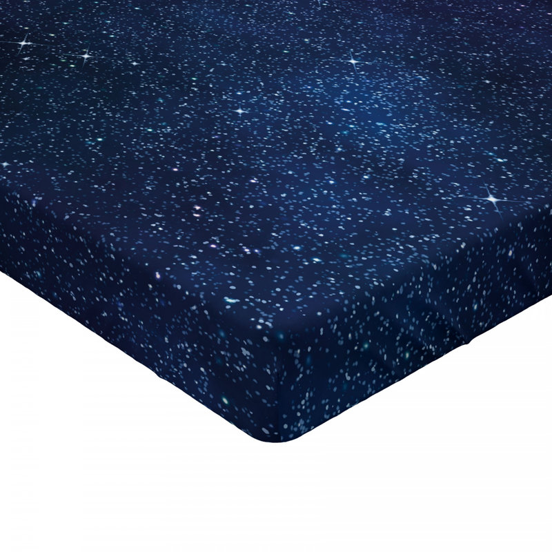 Microfiber Abstract Fitted Sheet, Queen Fitted Sheet