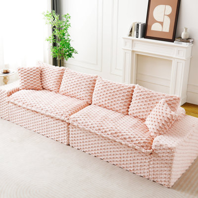 Tissu de velours tortue multifonctionnel rose, assise confortable, éponge haute densité, pour une vie confortable
