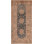 One-of-a-Kind Runner 6'6" X 13'9" 1900s Runner Wool Area Rug in Blue/Pink
