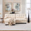 Canapé modulaire modulaire Cloud Couch avec sièges profonds et repose-pieds-865439481