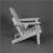 HDPE Folding Adirondack Chair With Dual Cup Holder - Composite Adirondack Chair With Wood Texture-1775714175