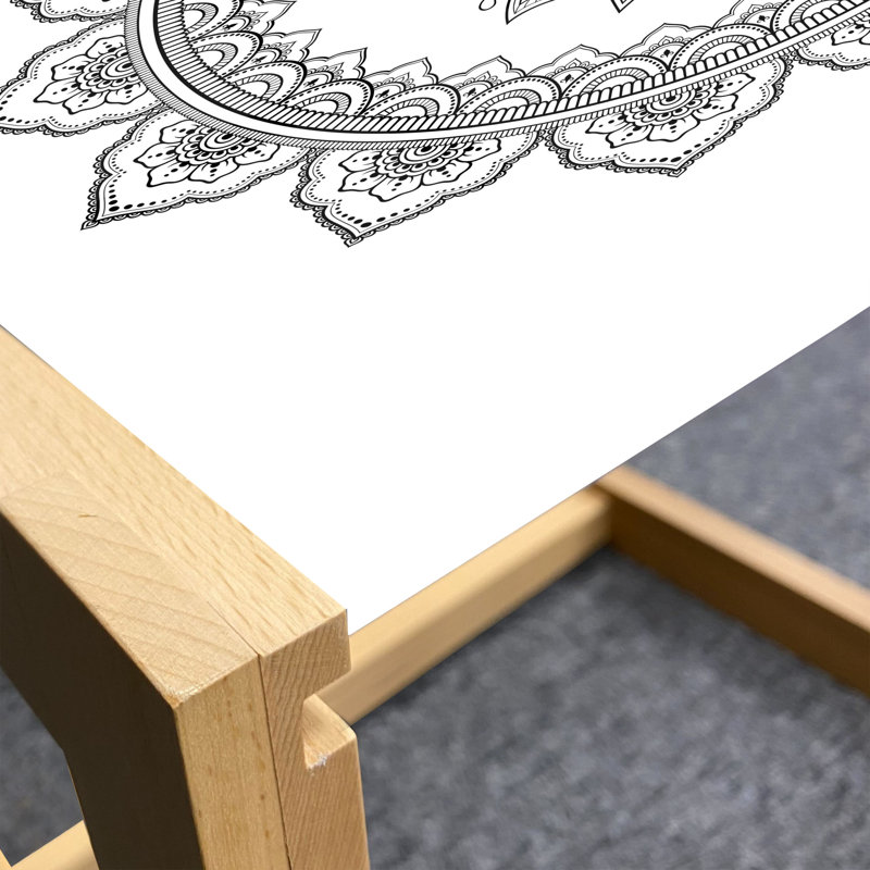 Janaisha Sled Coffee Table, 62cm H x 74cm W x 40cm D