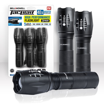 5.15'' Battery Powered Integrated LED Flashlight