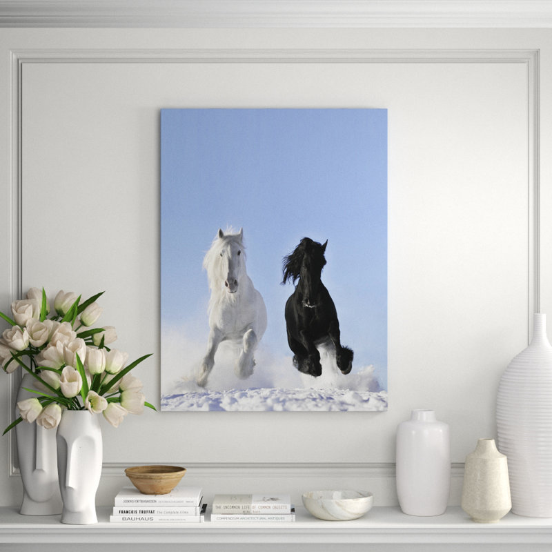 Snow Day Print, 40" H x 30" W x 1.5" D
