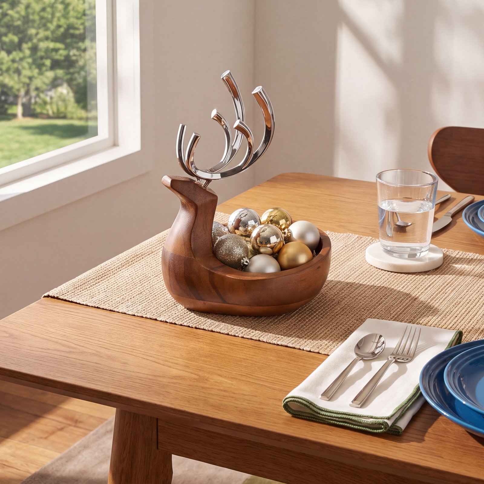 Holiday Gifts Reindeer Nut Bowl