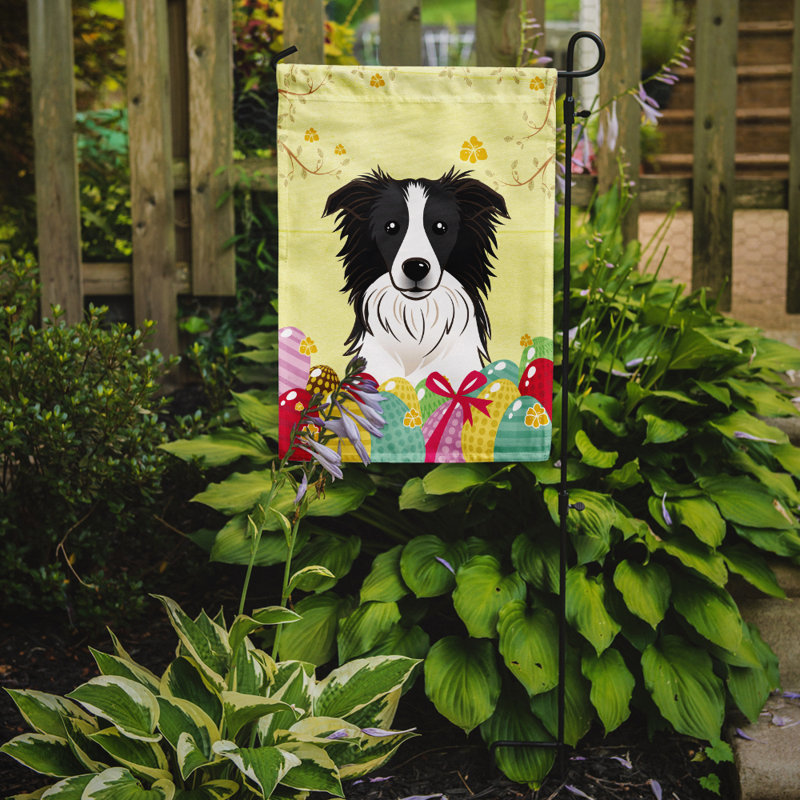 Drapeau de jardin Eron, Border collie
