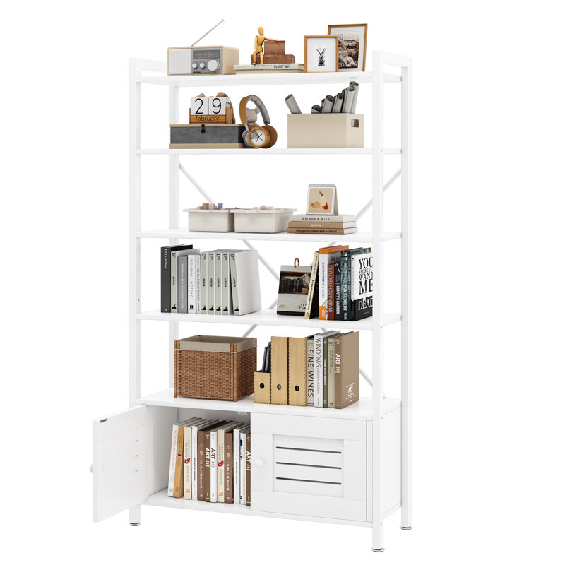Storage Bookcase, White