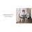 Aguilar Round Glass Drink Table