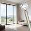 Tringle à rideaux télescopique simple avec fleuron en losange acrylique - Tringle à draperie décorative robuste pour fenêtres, réglable et facile à installer-1905543808-1905543814