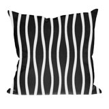 Striped Reversible Throw Pillow