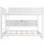 Lit superposé grand sur grand avec armoires de rangement et ports USB,-1252483507
