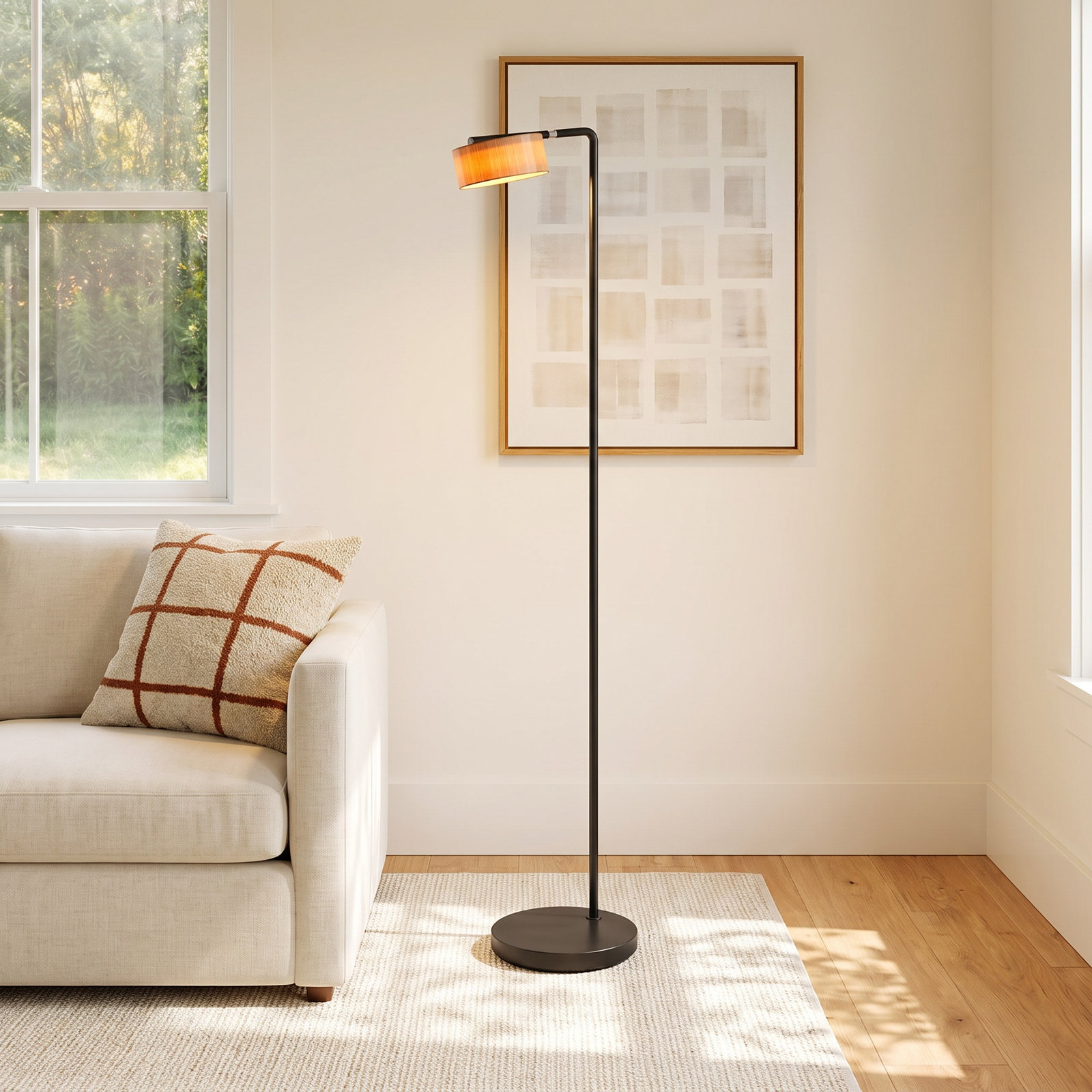 Boswell 55'' Dimmable LED Floor Lamp