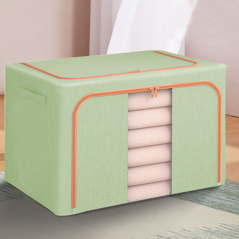 Rebrilliant Loxie Decorative Bin, Green