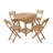 SET-291 SEACREST COUNTER TABLE 5-PC SET