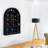 Wooden Laser Cutting Wall Accent Shelf