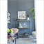 Table basse moderne à miroir en or noir, console en métal à 3 niveaux avec tablettes, 48,8 x 16,5 x 50 po