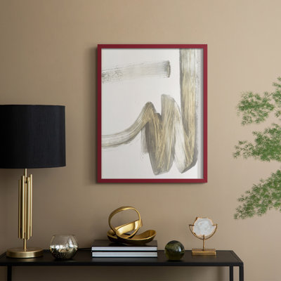 «Dear Swoop II», reproduction encadrée - bois massif