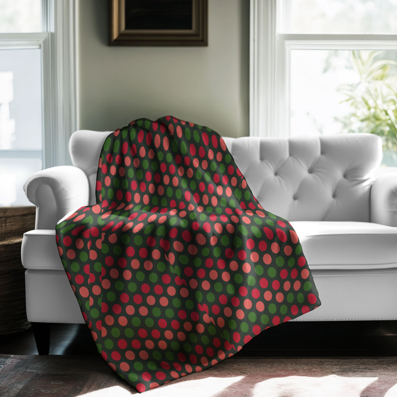 Holiday Bliss - couverture de qualité supérieure 1 pièce, Lit simple