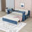 Wood Daybed with Desk and Storage Drawers and Shelves-1046671656-1046671660