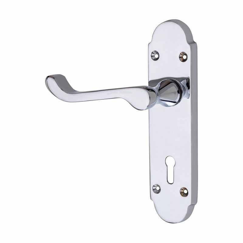 Scroll Door Handles Lever Lock
