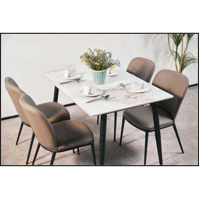 Modern Minimalist Dining Table for Contemporary Kitchens and Dining Rooms