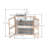 Freestanding Utility Sink With Cabinet, Stainless Steel Laundry Sink With Faucet And Drainboard, Aluminum Frame Service Sink Station For Laundry Room, Garage Or Outdoor-124970087