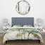 Ensemble de housse de couette Green Minimalisme Palm Trees I - Palmiers et palmiers-107146576
