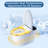 Bazyths Smart Toilet with Bidet, Built-in Tank, Heated Seat, Auto Flush, Foot Sensor, Manual Lid, Rear & Feminine Wash, Warm Water, Air Dryer, Self Cleaning, One-Piece Elongated Design, 12 in. Rough In